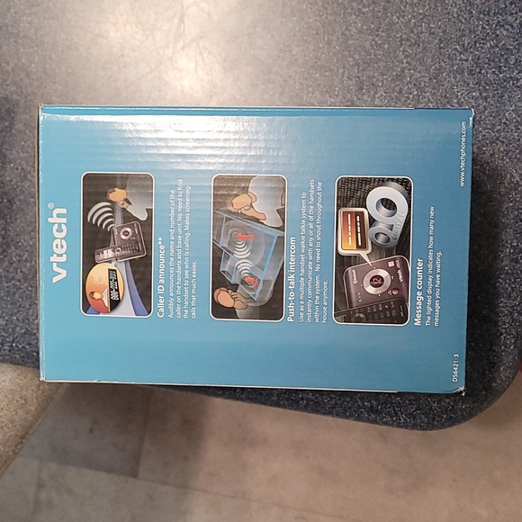 Vtech 3 Handset Connect to Cell and DECT 6.0 Cordless Headset - Picture 5 of 9